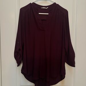 Lush Deep Purple Women's Blouse
